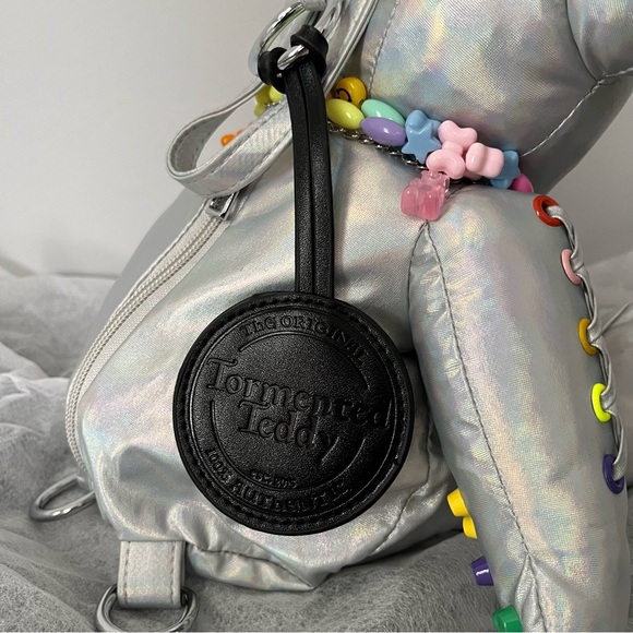 ✨SOLD✨ NWT Raving Tormented Teddy Backpack - Picture 6 of 10
